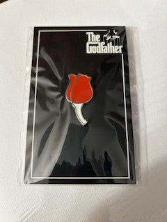 The Godfather Rose Enamel Collector Pin