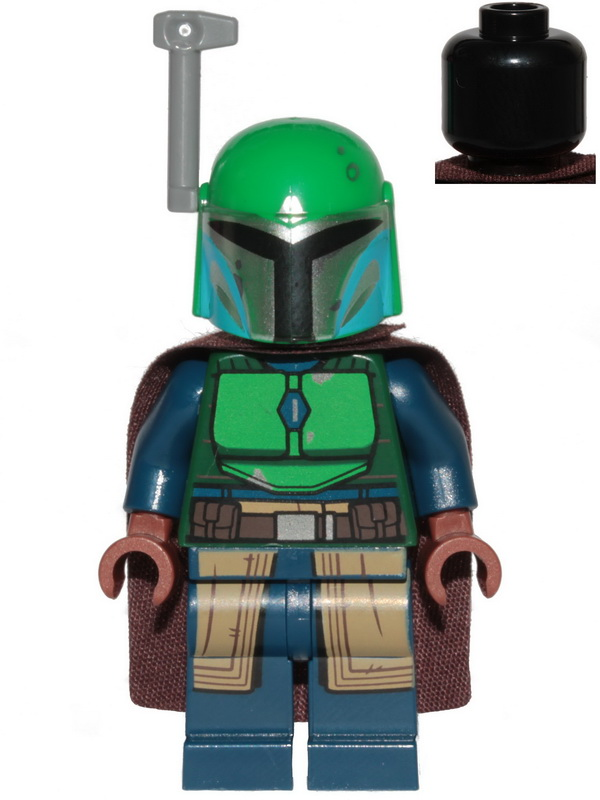 Mandalorian Tribe Warrior, Female with Brown Cape