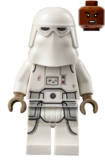Snowtrooper (Male) with Reddish Brown Head and Grimace