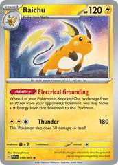 Raichu Holo