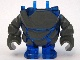 Body Rock Monster - Torso/Legs with Dark Bluish Gray Arms Assembly