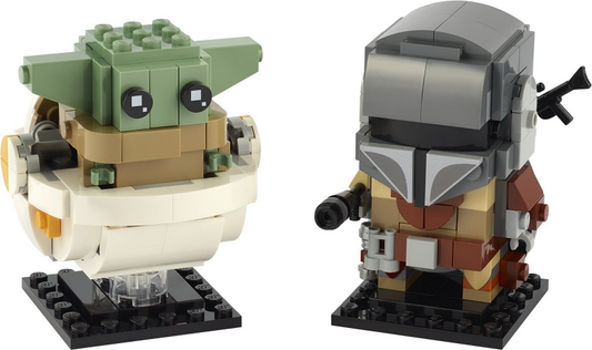 Mandalorian & The Child (Brick Headz)