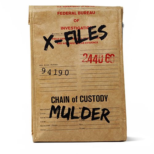 X-Files Evidence Lunch Bag