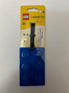 Blue Luggage Tag
