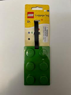Green Luggage Tag