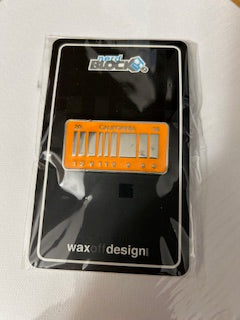 Back to the Future License Plate Enamel Collector Pin