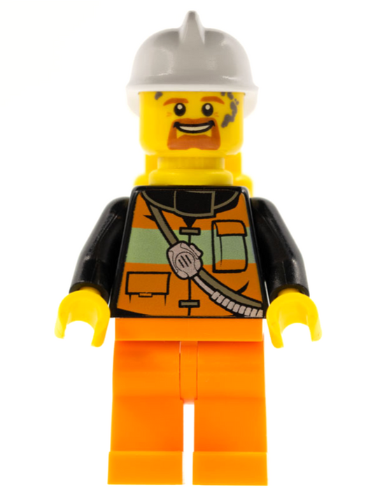 Fireman with Yellow Air Tanks (from Fire Patrol Suitcase Set)