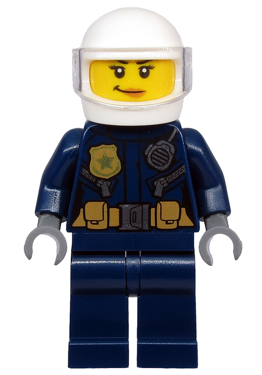 ATV Driver Female Police (from Police Helicopter Chase)