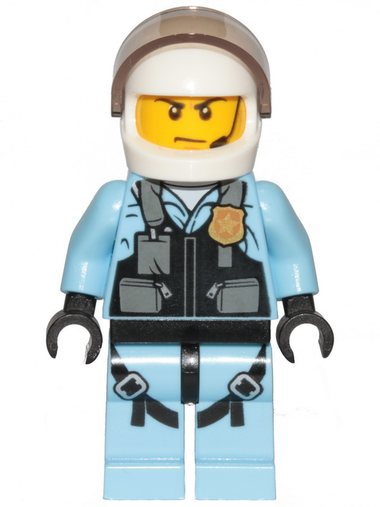 Helicopter Police Pilot (from Helicopter Police polybag)