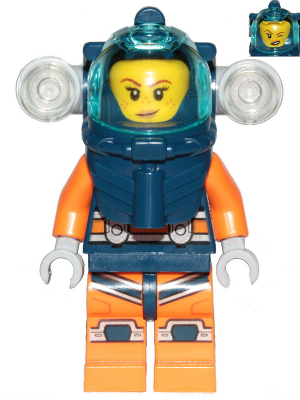 Deep Sea Female Diver (from Ocean Exploration Submarine Set)