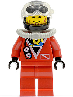 Red Diver 2 (Red Legs and Black Helmet)