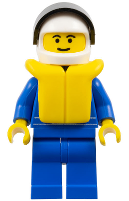 Octan (White Helmet and Black Visor)