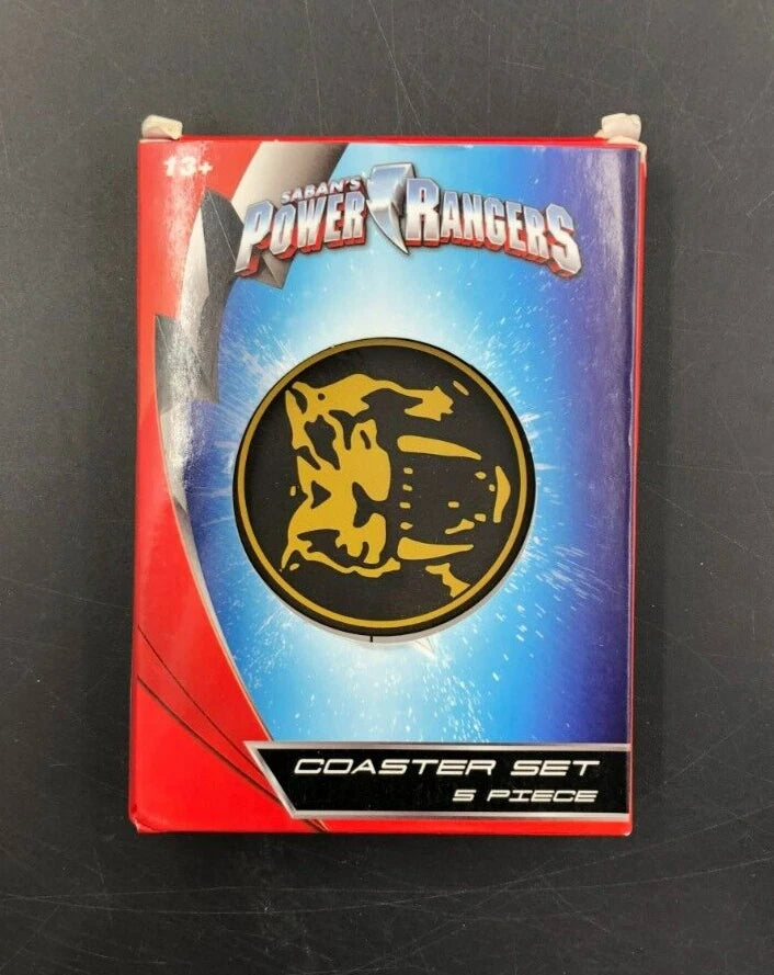 Power Rangers 5 Piece Coaster Set