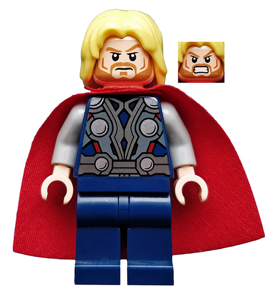 Thor with Starched Fabric Cape