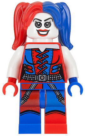 Harley Quinn with Pigtails