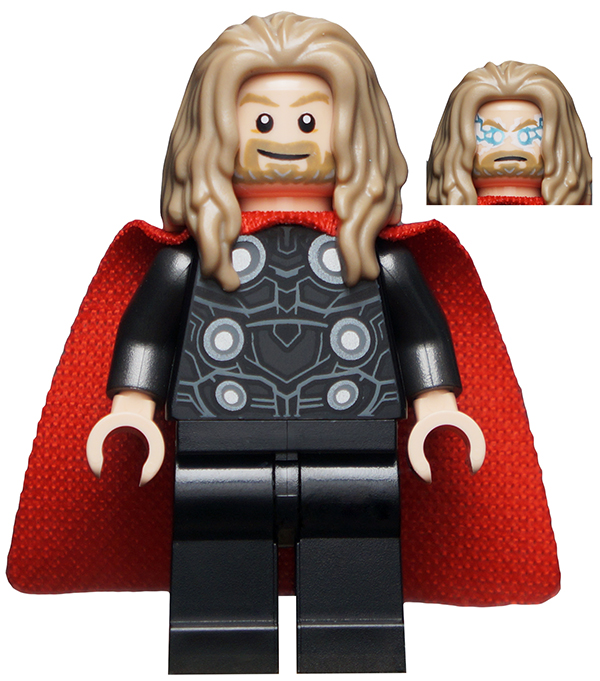 Thor with Long Dark Tan Hair (The Infinity Saga)