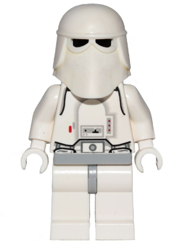 Snowtrooper (Hoth) with Light Bluish Gray Hips and White Hands