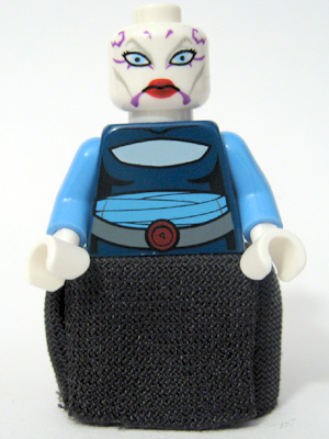 Asajj Ventress with Dark Blue Torso