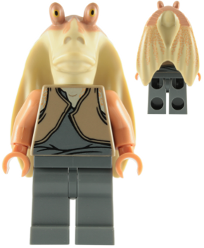 Jar Jar Binks with Printed Head