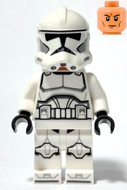 Clone Trooper (Phase 2) with Nougat Head